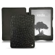 レザーケース Amazon Kindle Signature Edition - Autruche nero