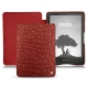 レザーケース Amazon Kindle Signature Edition - Autruche ciliegia