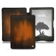 Lederschutzhülle Amazon Kindle Signature Edition - Marron Patine