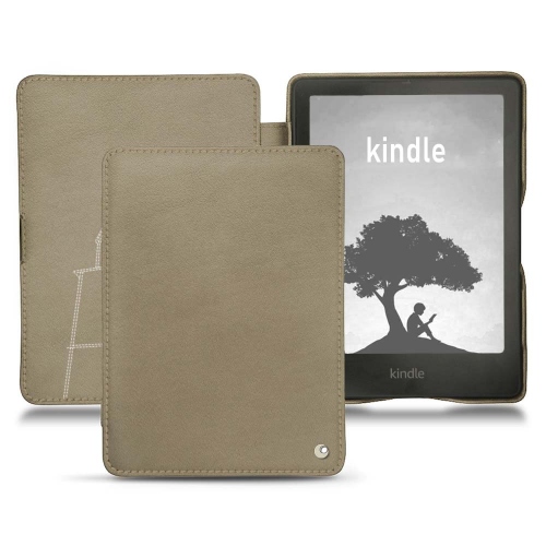 Cubierta y carcasa personalizadas para Amazon Kindle Signature EditionDarboun sabla ( Pantone #BCB1A1 )