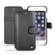 レザーケース Apple iPhone 6 Plus - Ebène ( Sleek P C12 - Black ) 