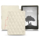 Capa em pele Amazon Kindle Signature Edition - Blanc escumo - Couture