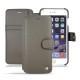 レザーケース Apple iPhone 6 Plus - Anthracite ( Pantone 424C ) 