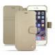 レザーケース Apple iPhone 6 Plus - Taupe vintage ( Pantone 7530C ) 