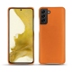 Funda de piel Samsung Galaxy S22 - Orange ( Nappa - Pantone 1495U ) 