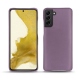 Lederschutzhülle Samsung Galaxy S22 - Lilas ( Nappa - Pantone 2645U ) 