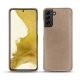 Coque cuir Samsung Galaxy S22 - Taupe vintage ( Pantone 7530C ) 