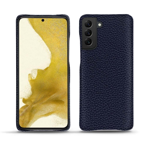 Elegante estojo de couro para Samsung Galaxy S22Cobalt ( Pantone #2b253f ) 
