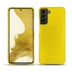 硬质真皮保护套 Samsung Galaxy S22 - Jaune fluo
