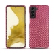 Custodia in pelle Samsung Galaxy S22 - Serpent ciclamino