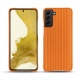 Funda de piel Samsung Galaxy S22 - Abaca arancio
