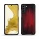Samsung Galaxy S22 leather cover - Rouge Patine