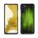 Samsung Galaxy S22 leather cover - Vert Patine