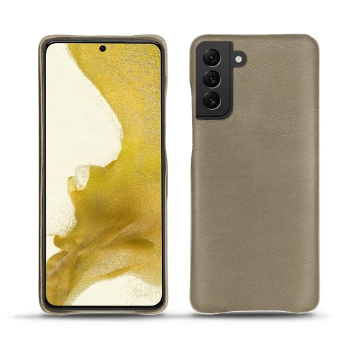 Elegante estojo de couro para Samsung Galaxy S22Darboun sabla ( Pantone #BCB1A1 )