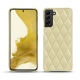 Funda de piel Samsung Galaxy S22 - Beige - Couture ( Nappa - Pantone 7502C ) 