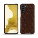 Custodia in pelle Samsung Galaxy S22 - Châtaigne - Couture ( Pantone 476C ) 