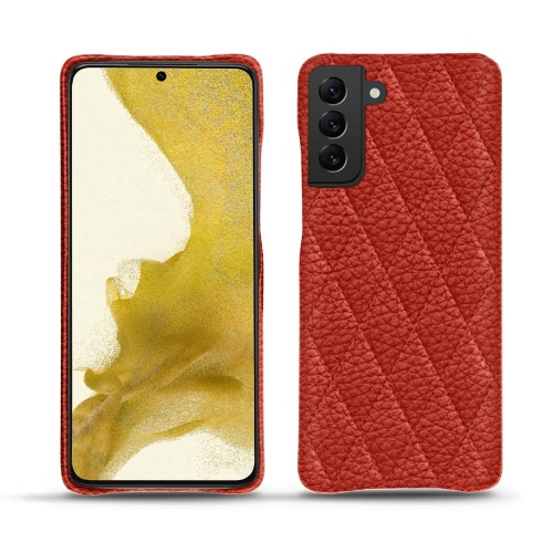 Elegante custodia in pelle per Samsung Galaxy S22Papaye - Couture ( Pantone #b54317 ) 
