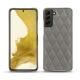 Funda de piel Samsung Galaxy S22 - Acier vintage - Couture