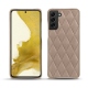 Funda de piel Samsung Galaxy S22 - Taupe vintage - Couture