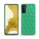 Coque cuir Samsung Galaxy S22 - Menthe vintage - Couture
