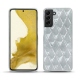 Funda de piel Samsung Galaxy S22 - Platinium - Couture