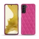 Coque cuir Samsung Galaxy S22 - Rose BB - Couture