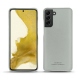 Samsung Galaxy S22 leather cover - Gris PU