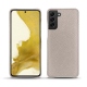 硬质真皮保护套 Samsung Galaxy S22 - Taupe innocent