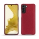 Samsung Galaxy S22 leather cover - Rouge passion