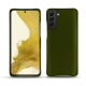 Funda de piel Samsung Galaxy S22 - Vert Veggie