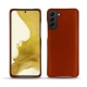 Funda de piel Samsung Galaxy S22 - Orange Veggie