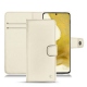 レザーケース Samsung Galaxy S22 - Blanc (  Nappa - White ) 