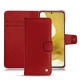 Funda de piel Samsung Galaxy S22 - Rouge ( Nappa - Pantone 199C ) 