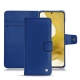 Custodia in pelle Samsung Galaxy S22 - Bleu océan ( Nappa - Pantone 293C ) 