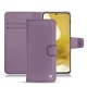 Capa em pele Samsung Galaxy S22 - Lilas ( Nappa - Pantone 2645U ) 