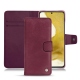 レザーケース Samsung Galaxy S22 - Prune vintage ( Pantone 512C ) 