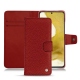 Funda de piel Samsung Galaxy S22 - Tomate ( Pantone 187C ) 