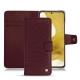 Funda de piel Samsung Galaxy S22 - Lie de vin ( Pantone 5115C ) 
