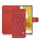 Funda de piel Samsung Galaxy S22 - Cerise vintage - Couture