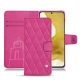 Samsung Galaxy S22 leather case - Rose BB - Couture