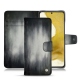 Capa em pele Samsung Galaxy S22 - Gris Patine
