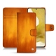 Capa em pele Samsung Galaxy S22 - Orange Patine