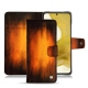 Capa em pele Samsung Galaxy S22 - Fauve Patine