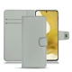 レザーケース Samsung Galaxy S22 - Gris PU
