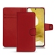 Housse cuir Samsung Galaxy S22 - Rouge PU