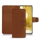 Funda de piel Samsung Galaxy S22 - Marron PU