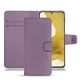 Lederschutzhülle Samsung Galaxy S22 - Lilas PU