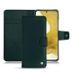 Capa em pele Samsung Galaxy S22 - Vert séduisant