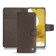 レザーケース Samsung Galaxy S22 - Gris Veggie