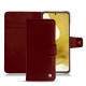 Housse cuir Samsung Galaxy S22 - Rouge Veggie